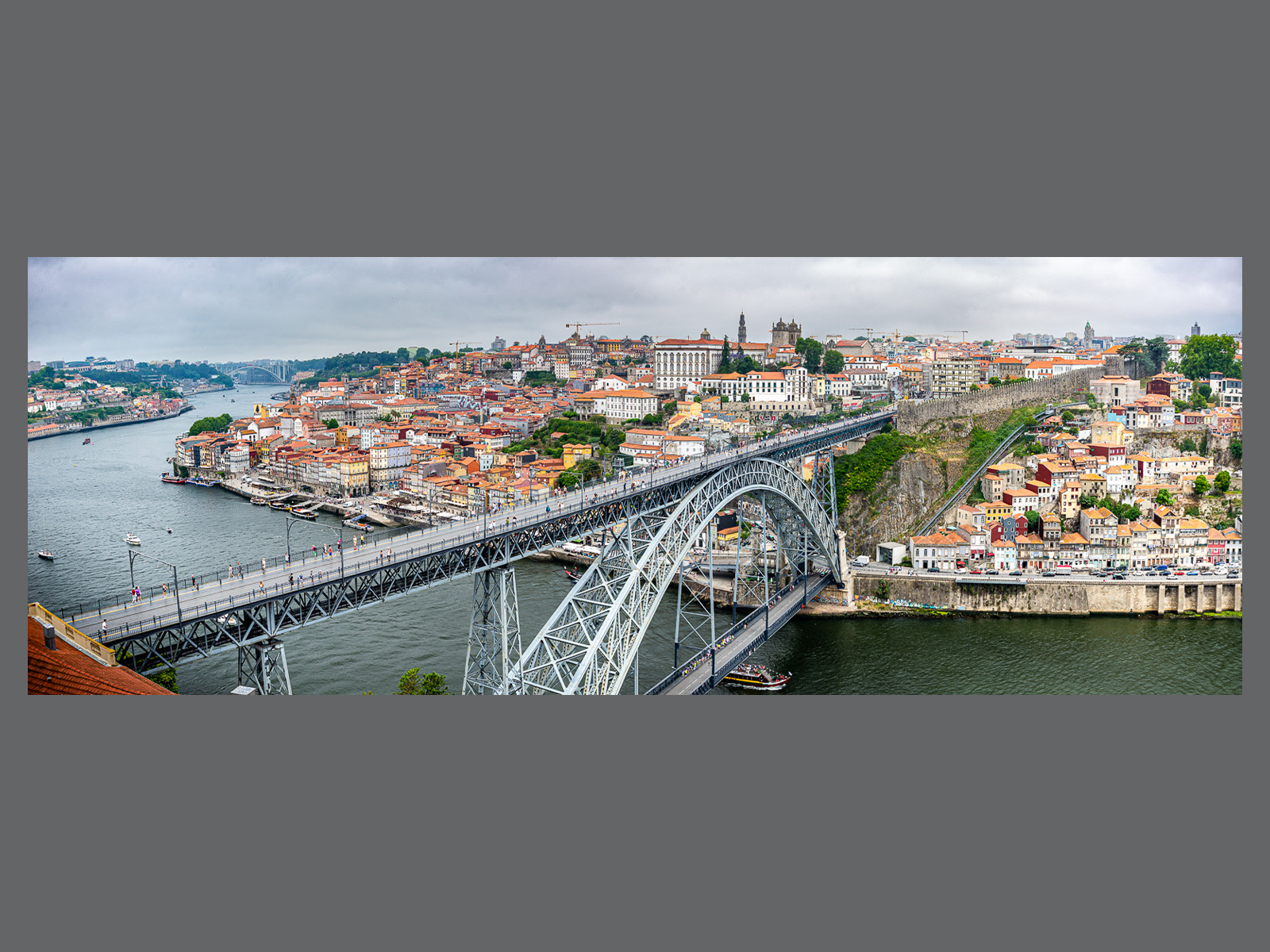 Porto and Dom Luis II Bridge